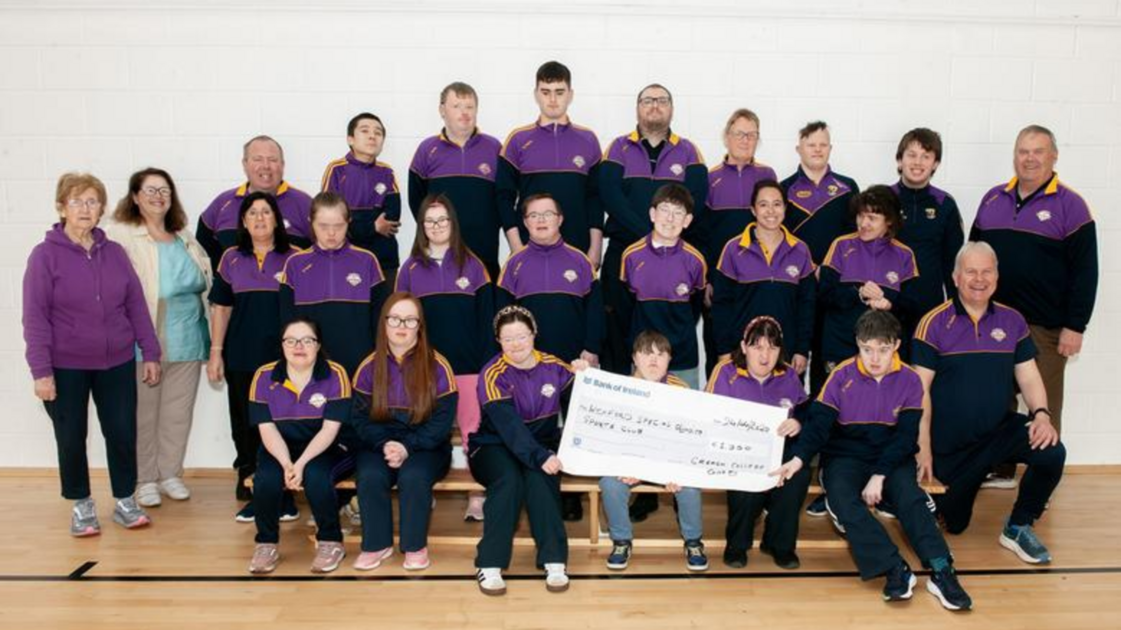 Wexford students support fundraiser to raise over €1,300 to Special Olympics club